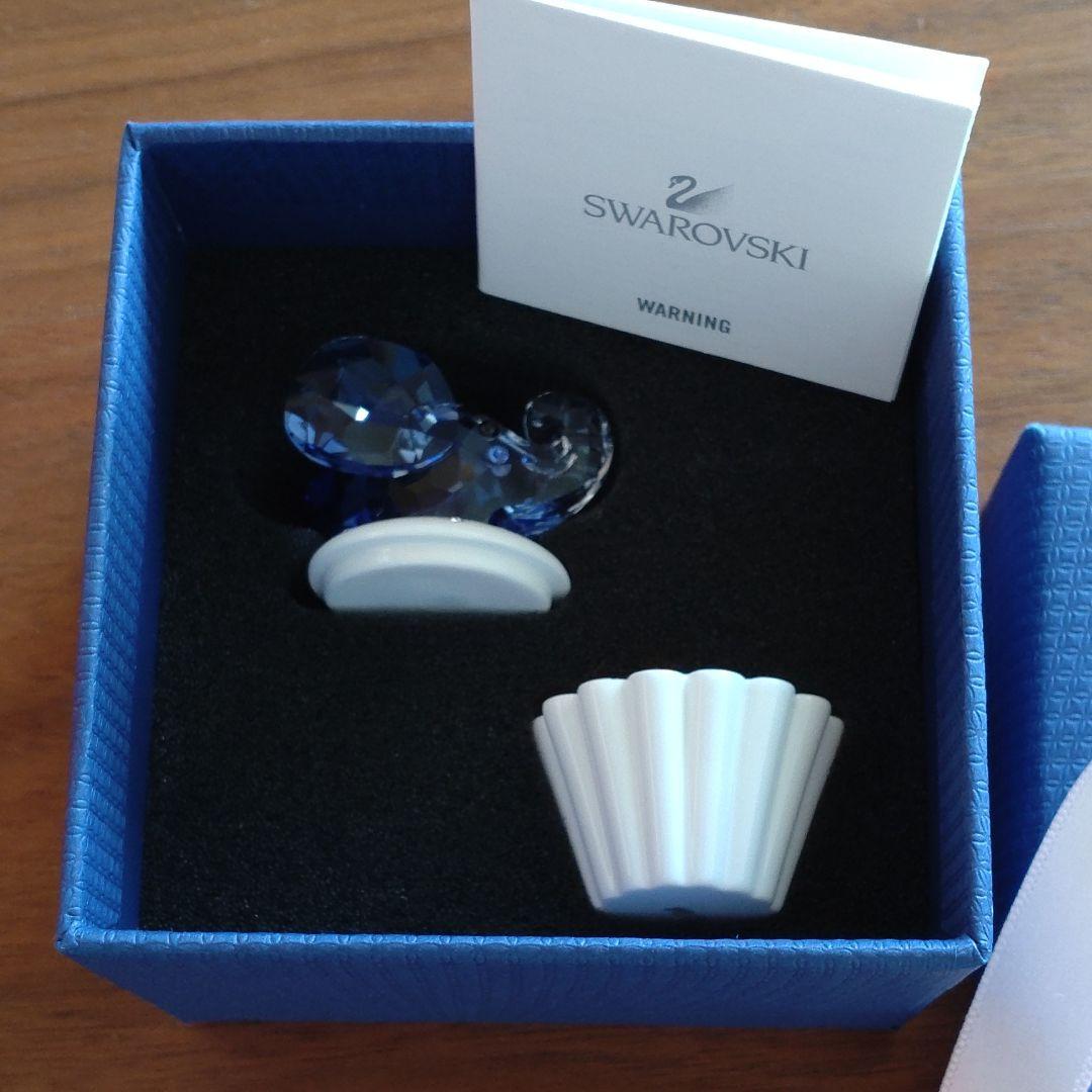 SWAROVSKIの象のリングケース