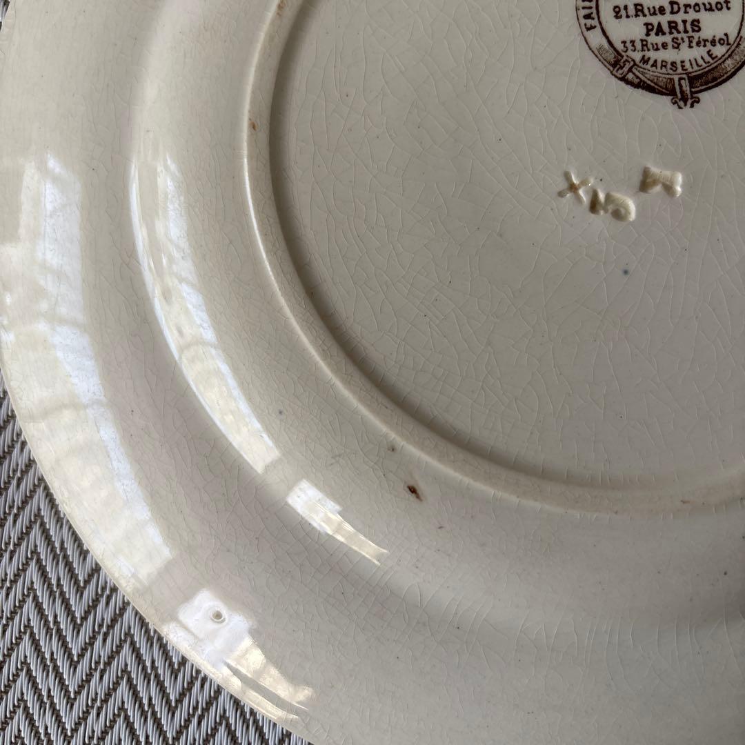 ⭐️フランスアンティーク⭐️エミールブルジョワ⭐️ディナープレート⭐️