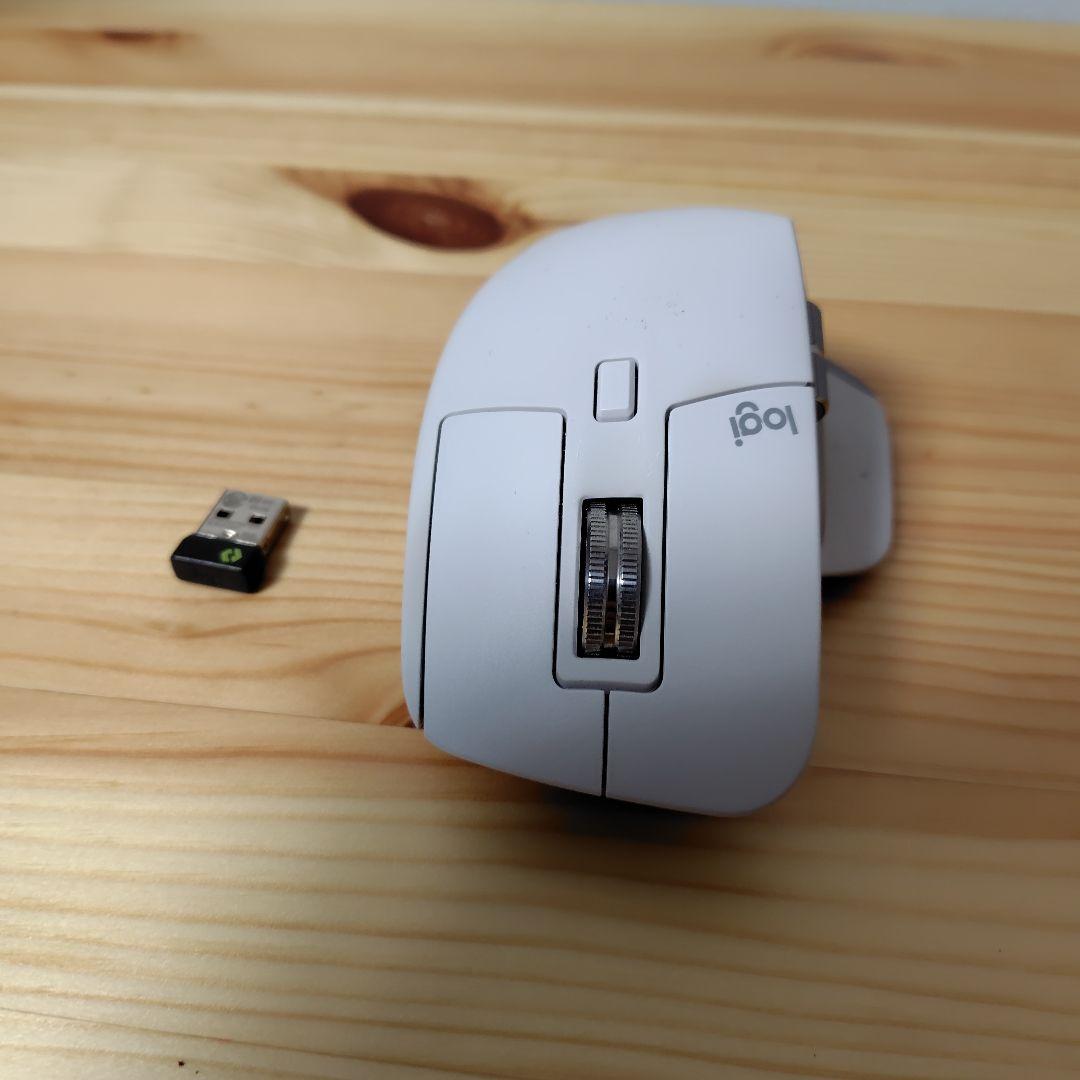 Logicool MX MASTER 3S 本体　ペイルグレー