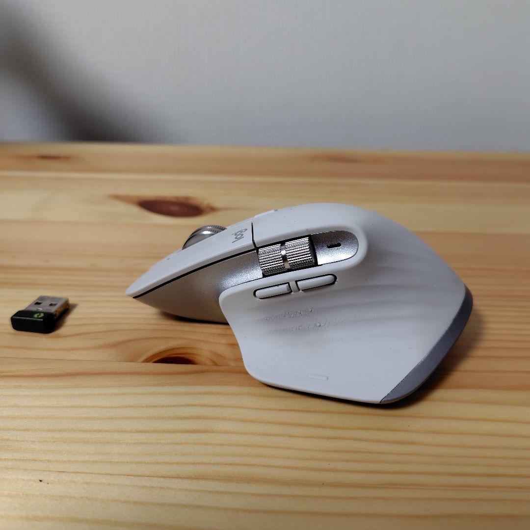 Logicool MX MASTER 3S 本体　ペイルグレー