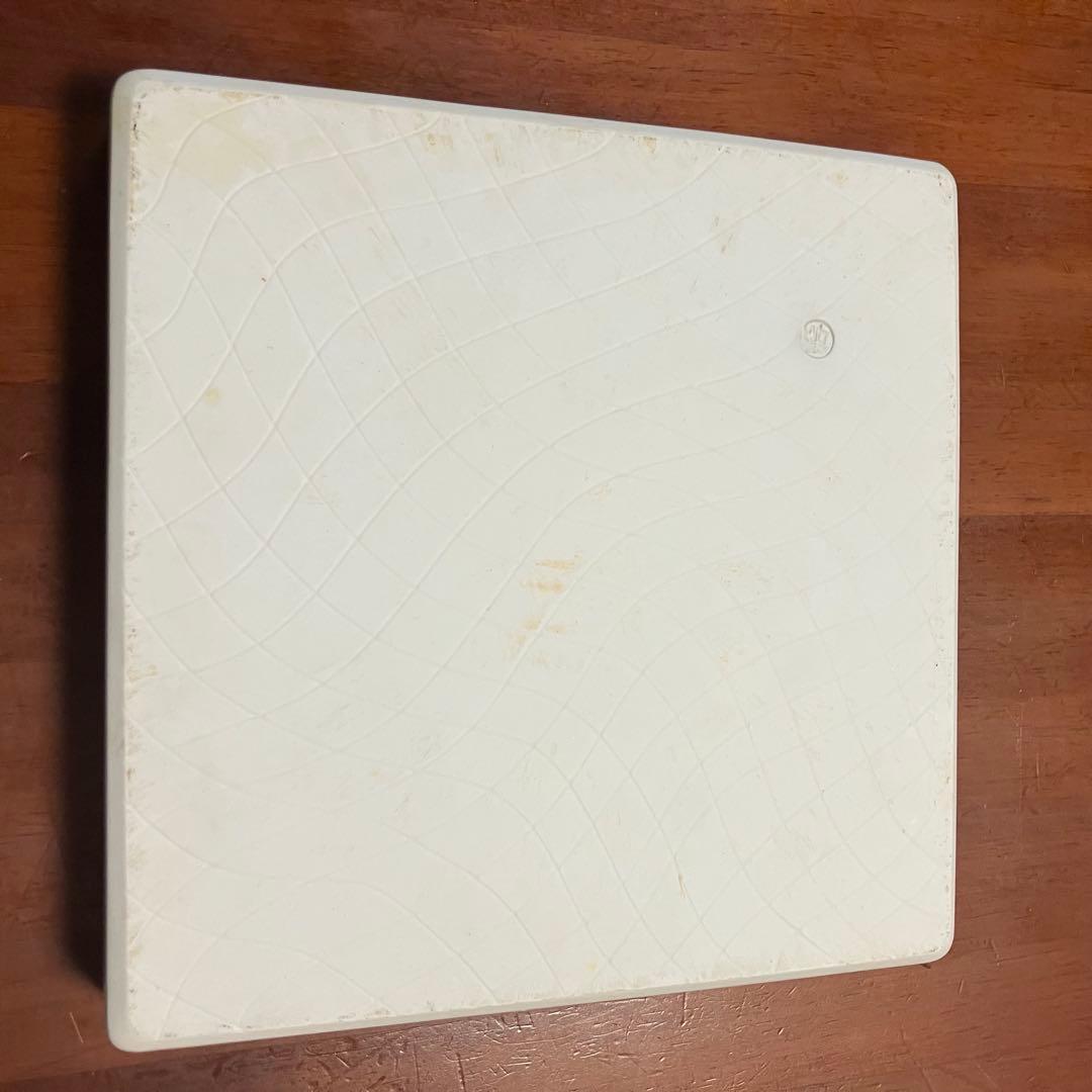 有田焼 源右衛門窯 染付梅地紋 角皿（台座付）＆ 染付小鉢 5客揃えセット