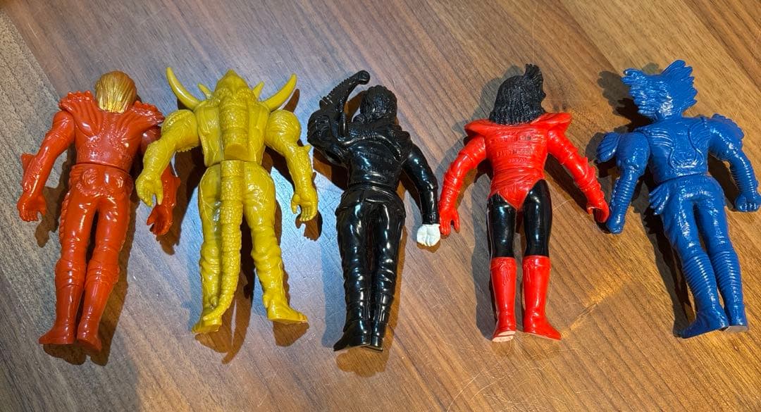 【月初め値下げ‼️】超獣戦隊ライブマン14体フィギュア対決セット　コロン付き