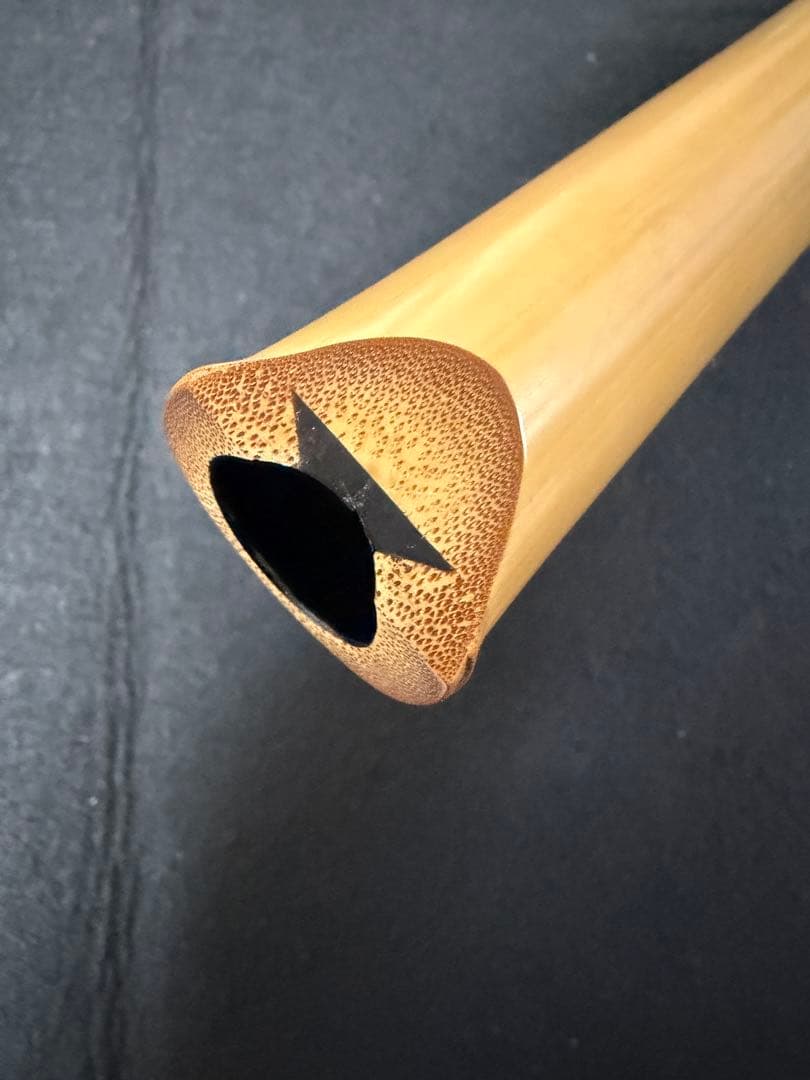 尺八　竹治印　54.5cm １尺8寸　音なり良し
