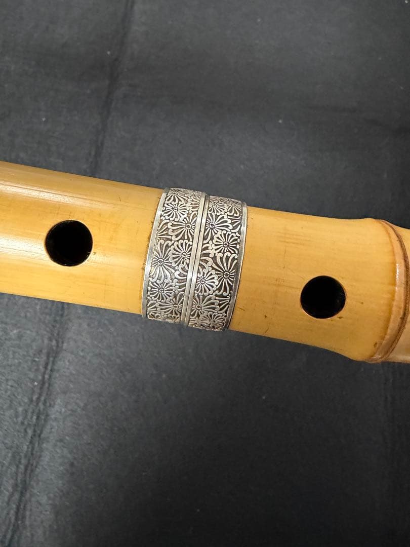 尺八　竹治印　54.5cm １尺8寸　音なり良し