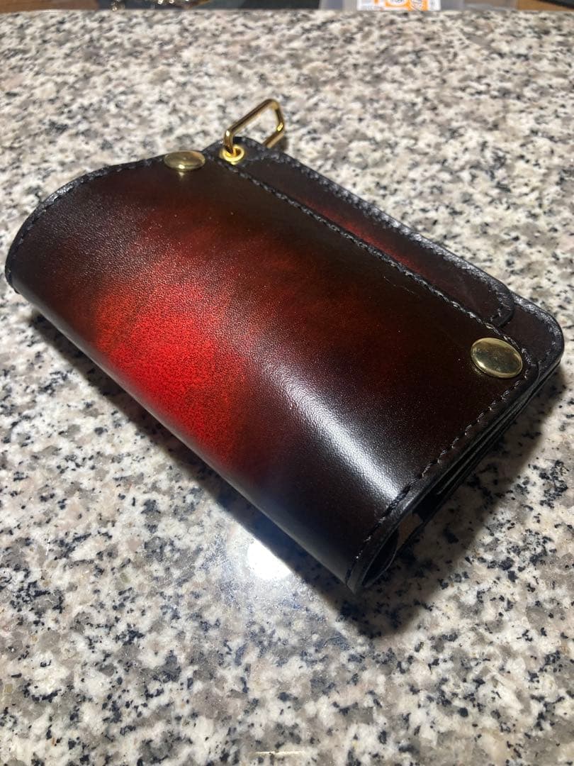 No.98 ショートトラッカーウォレット（天佑@幸福の伝播）