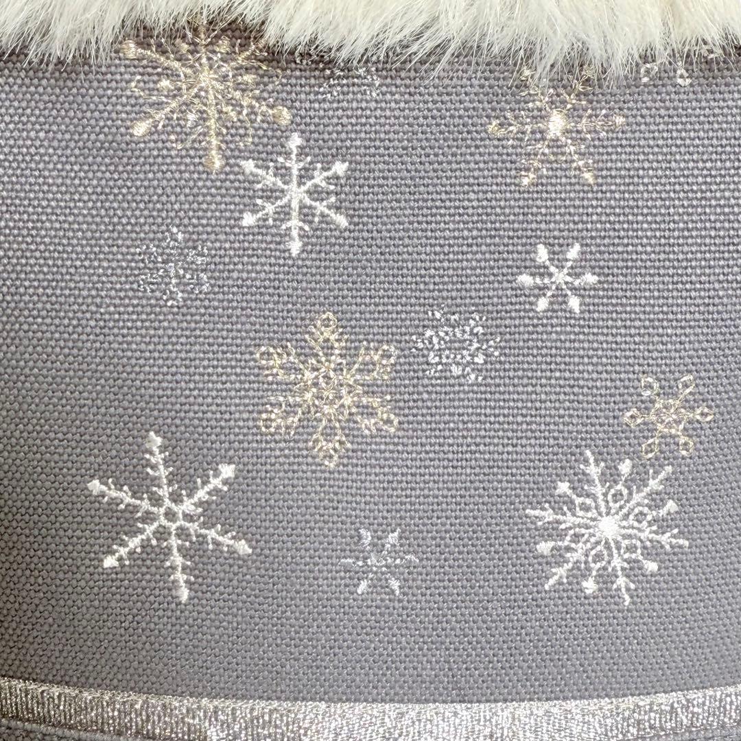 アメリカンショートヘアー刺繍♡ボア付き帆布トートバッグ