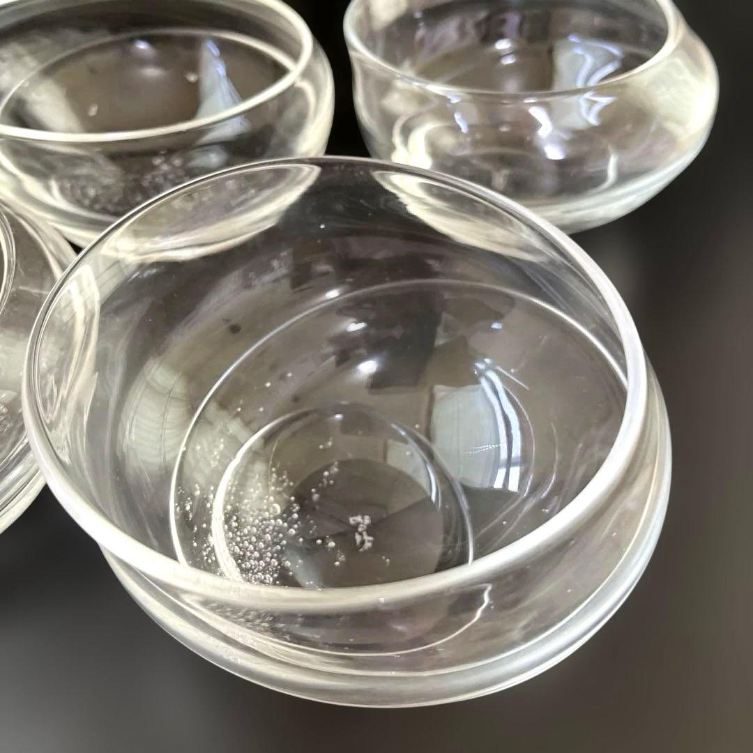 夏のおもてなしデザート皿　ふくらみの鉢S 4点セット　お素麺にも。