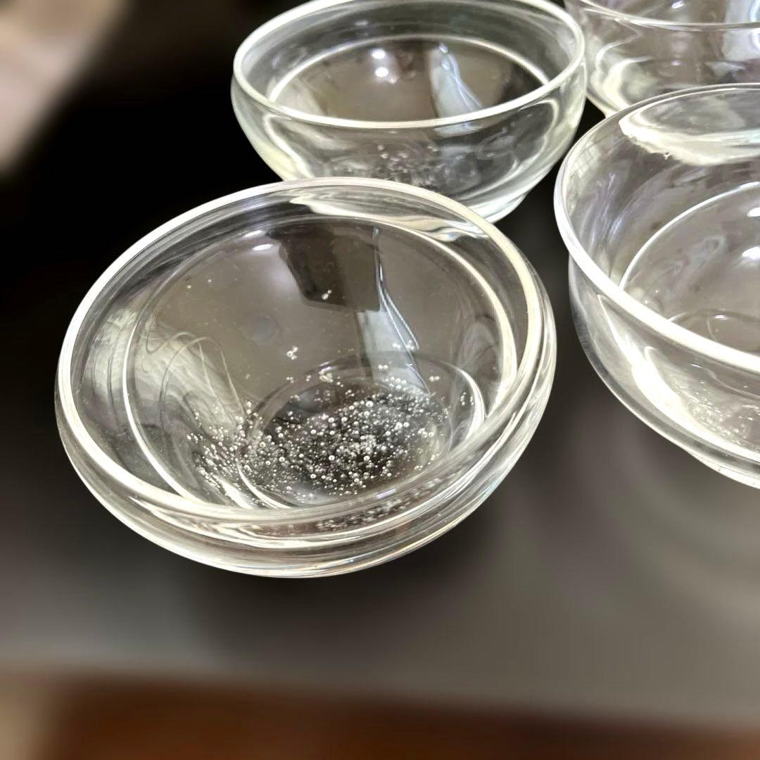 夏のおもてなしデザート皿　ふくらみの鉢S 4点セット　お素麺にも。