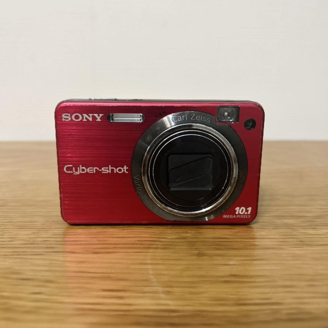 SONY Cyber-shot W170 レッド デジタルカメラ　希少カラー