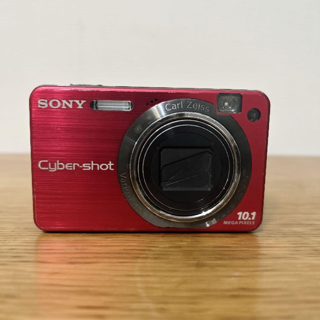 SONY Cyber-shot W170 レッド デジタルカメラ　希少カラー