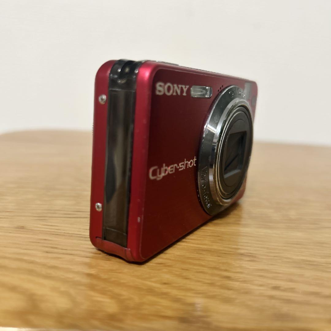 SONY Cyber-shot W170 レッド デジタルカメラ　希少カラー
