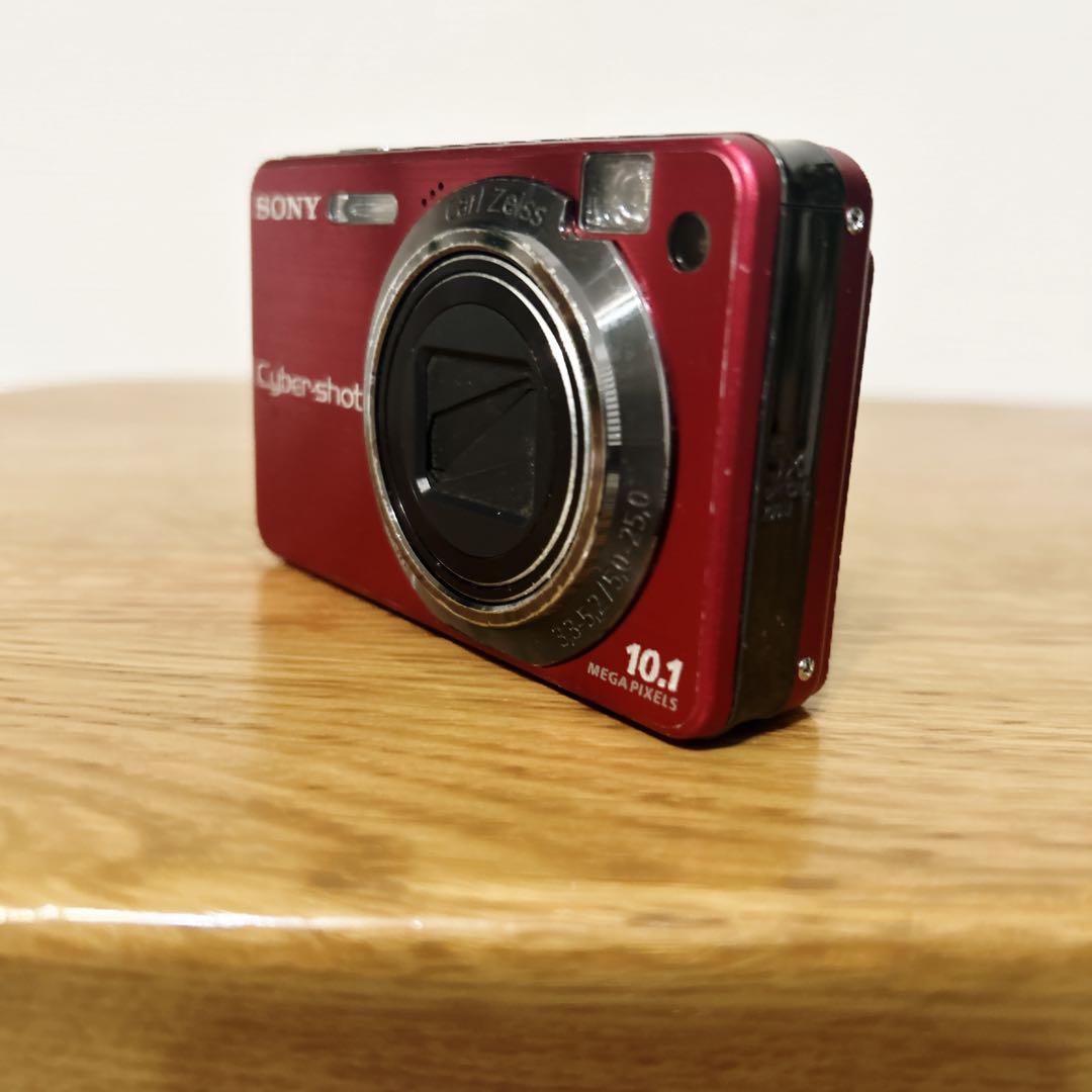 SONY Cyber-shot W170 レッド デジタルカメラ　希少カラー