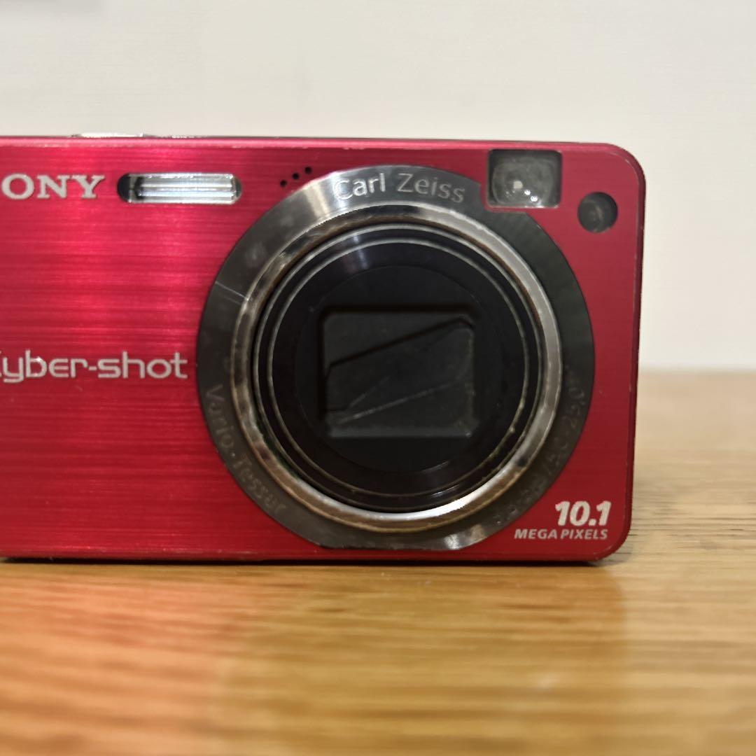 SONY Cyber-shot W170 レッド デジタルカメラ　希少カラー
