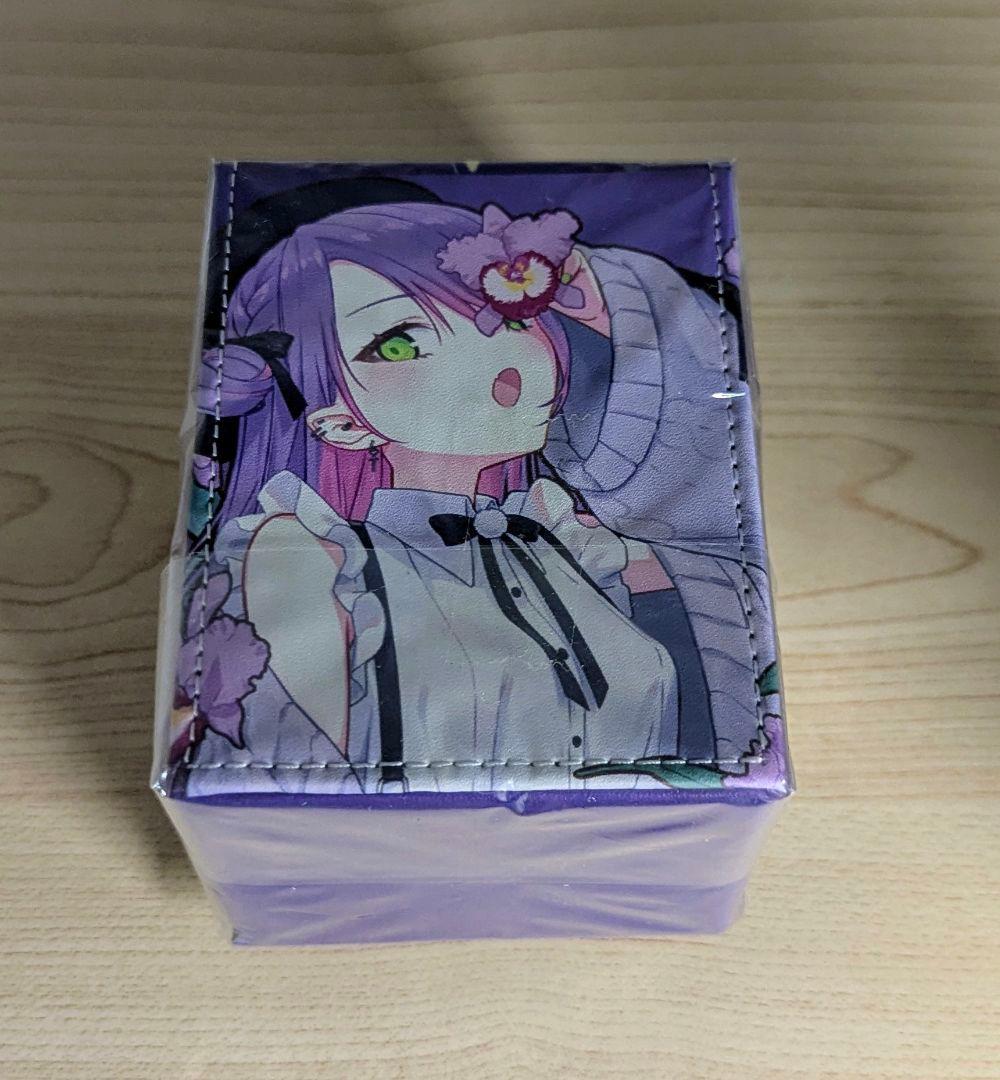 混沌の女神様　ホロライブ　合皮デッキケース　ミュシャ風　常闇トワ