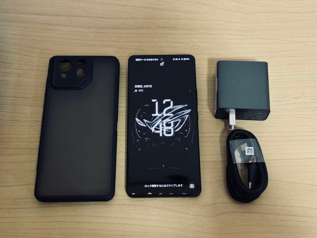 実品ROG Phone 8pro 16GB 512GB ブラック