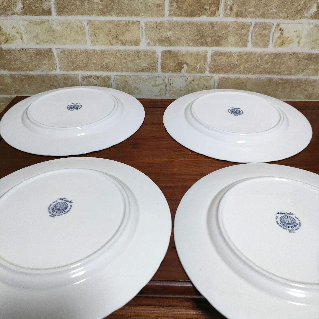 Noritake ノリタケ クラフトーン 花柄 イエロー プレート6枚セット