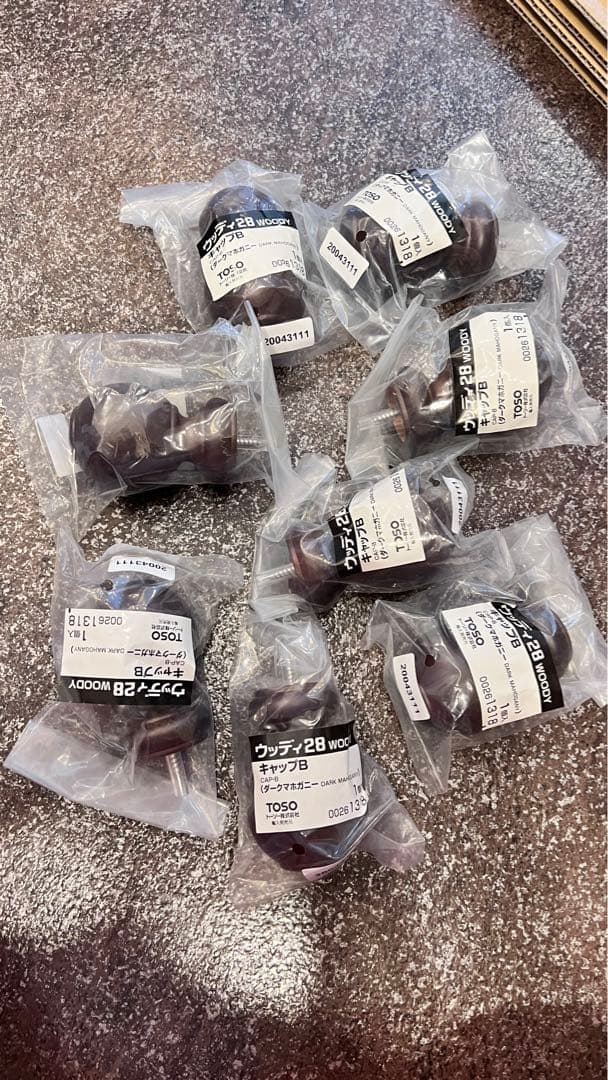 丸のキャップ　8 個　中間サポート　6 個　リングランナ~ 24 袋