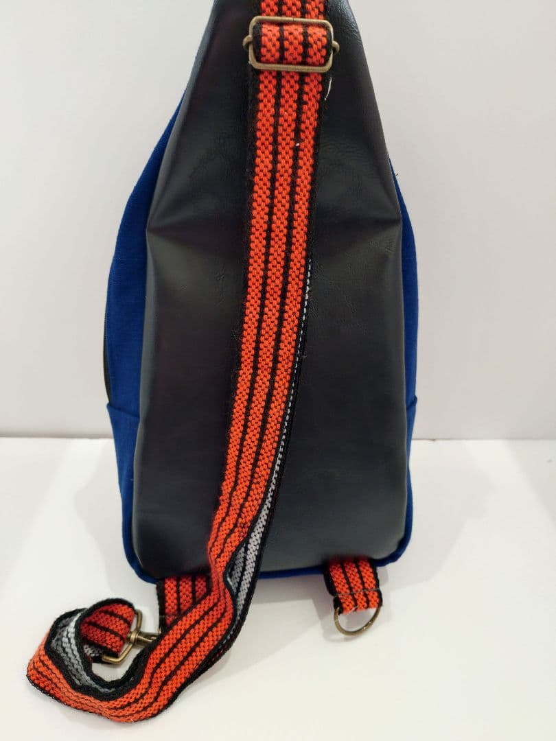 帆前掛けリメイク ボディバック