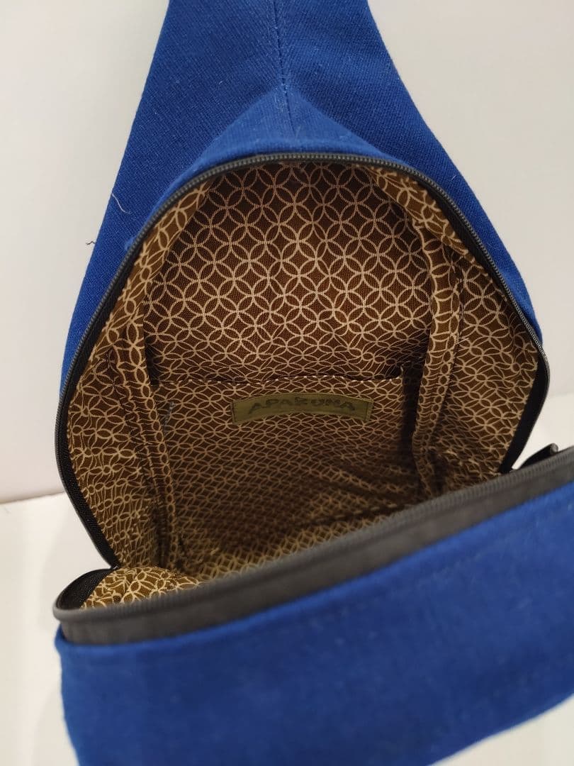 帆前掛けリメイク ボディバック