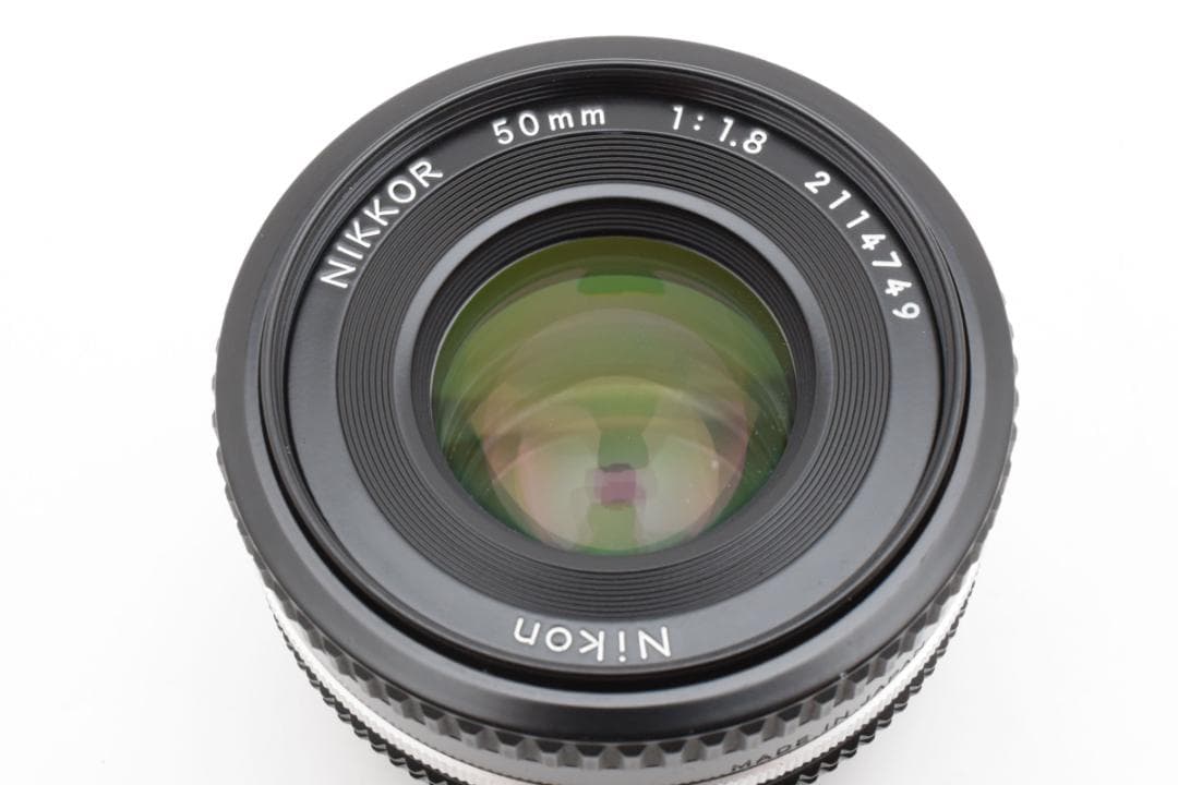 新品級　NIKON AI-S NIKKOR 50mm f1.8 MF B760