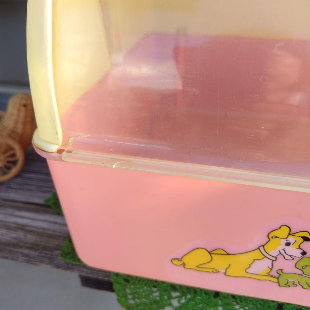 当時物 昭和レトロ ベビー用品 フードストッカー パンケース 収納 調味料入れ