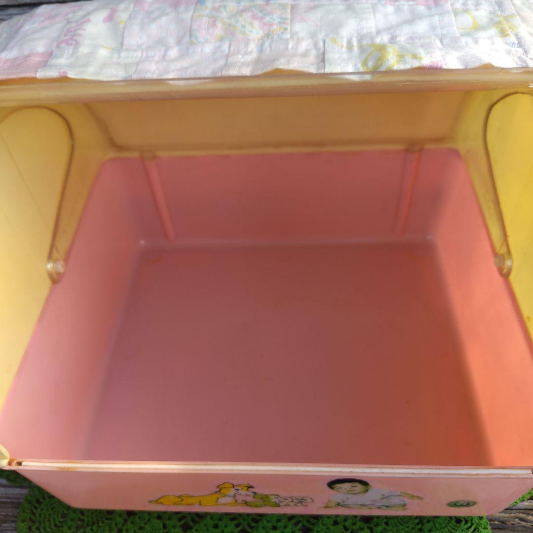 当時物 昭和レトロ ベビー用品 フードストッカー パンケース 収納 調味料入れ