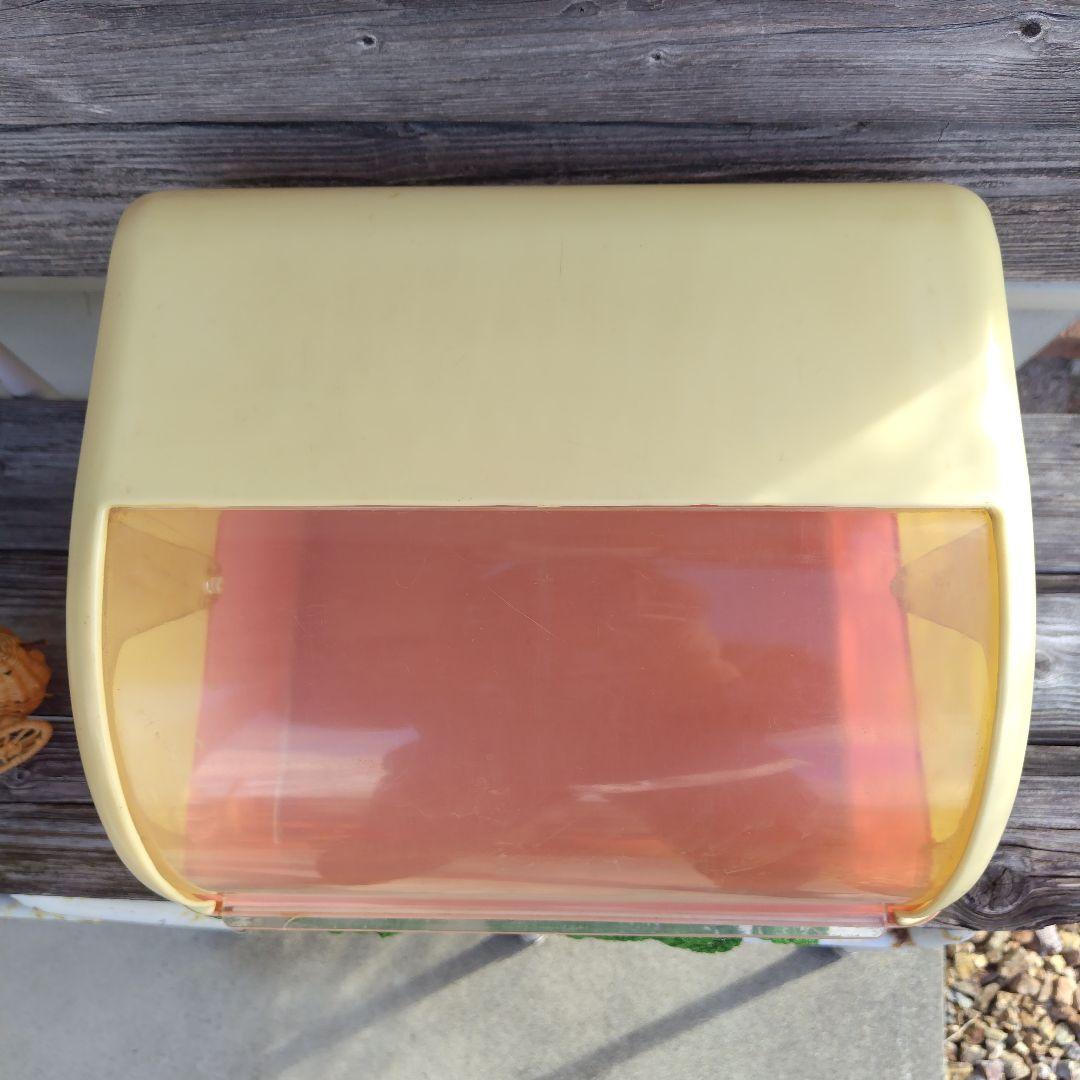 当時物 昭和レトロ ベビー用品 フードストッカー パンケース 収納 調味料入れ