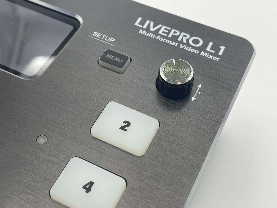FEELWORLD LIVEPRO L1 ビデオミキサー ACアダプター交換必要