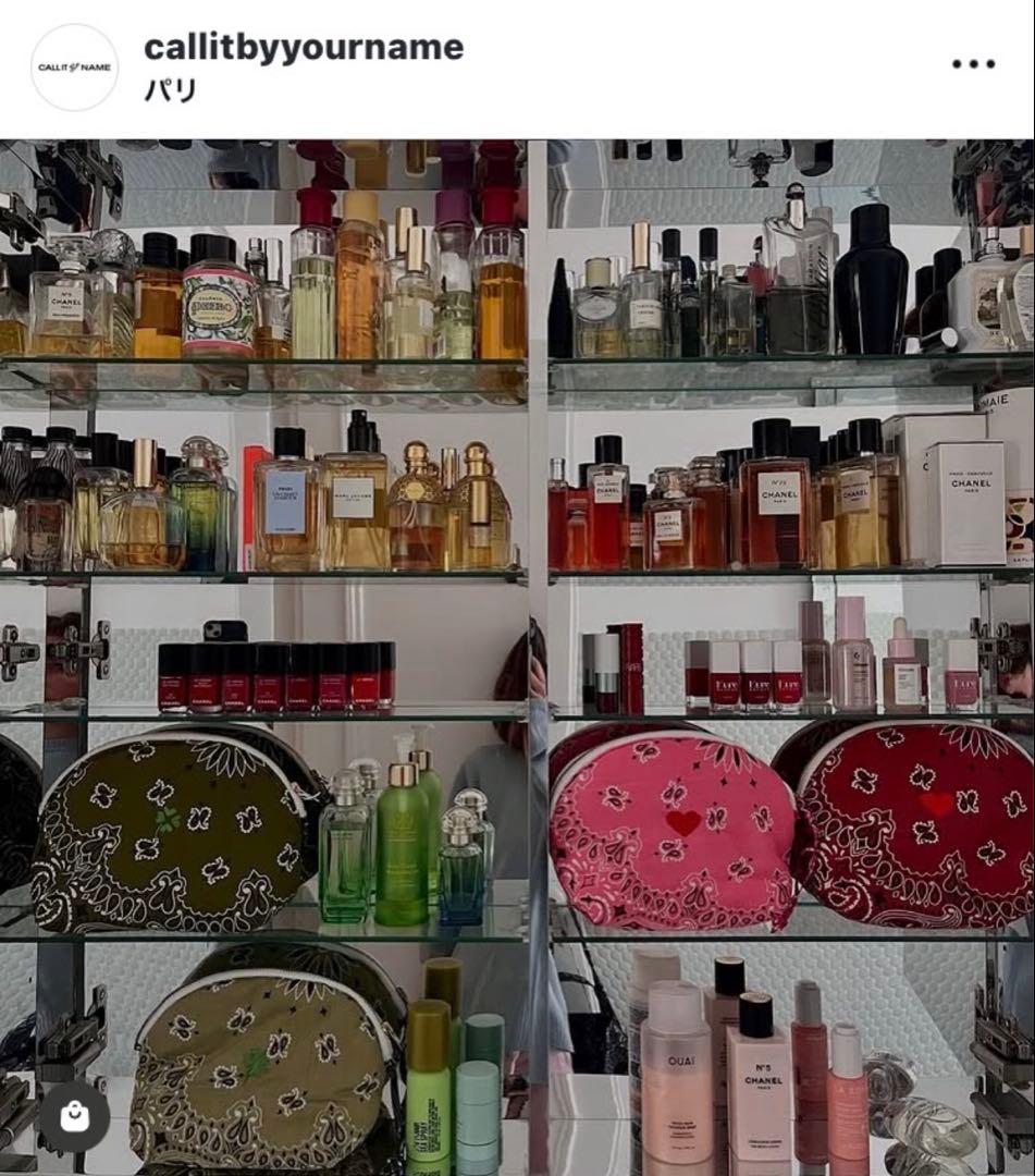 コールイットバイユアネームCALL IT BY YOUR NAME ポーチPNK