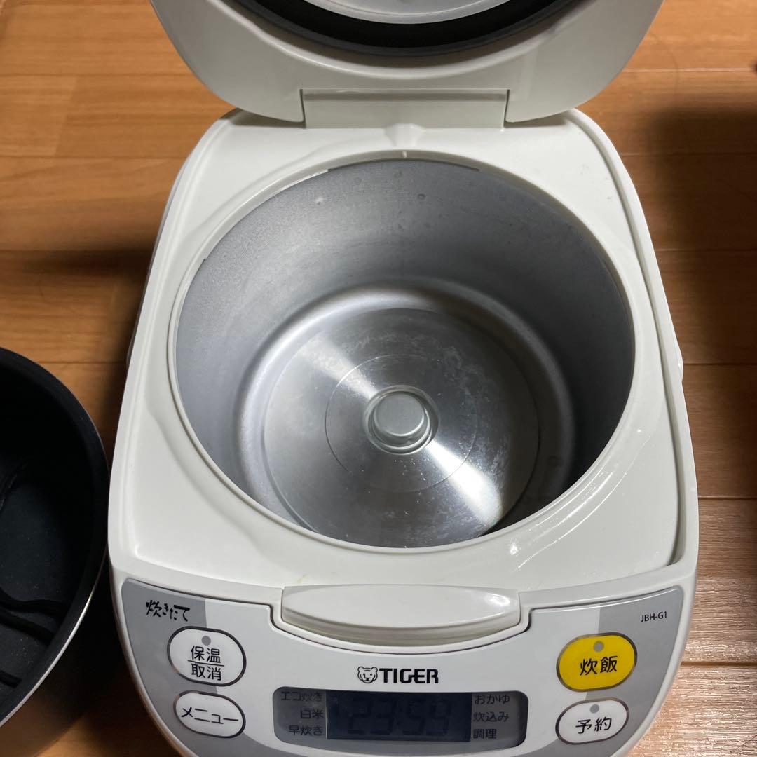 TIGER JIH-G1 炊飯器 ホワイト