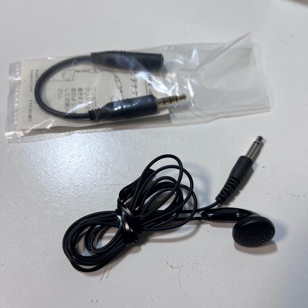 【美品】SONY XDR-63TV ワンセグTV音声/FM/AMラジオ 完品
