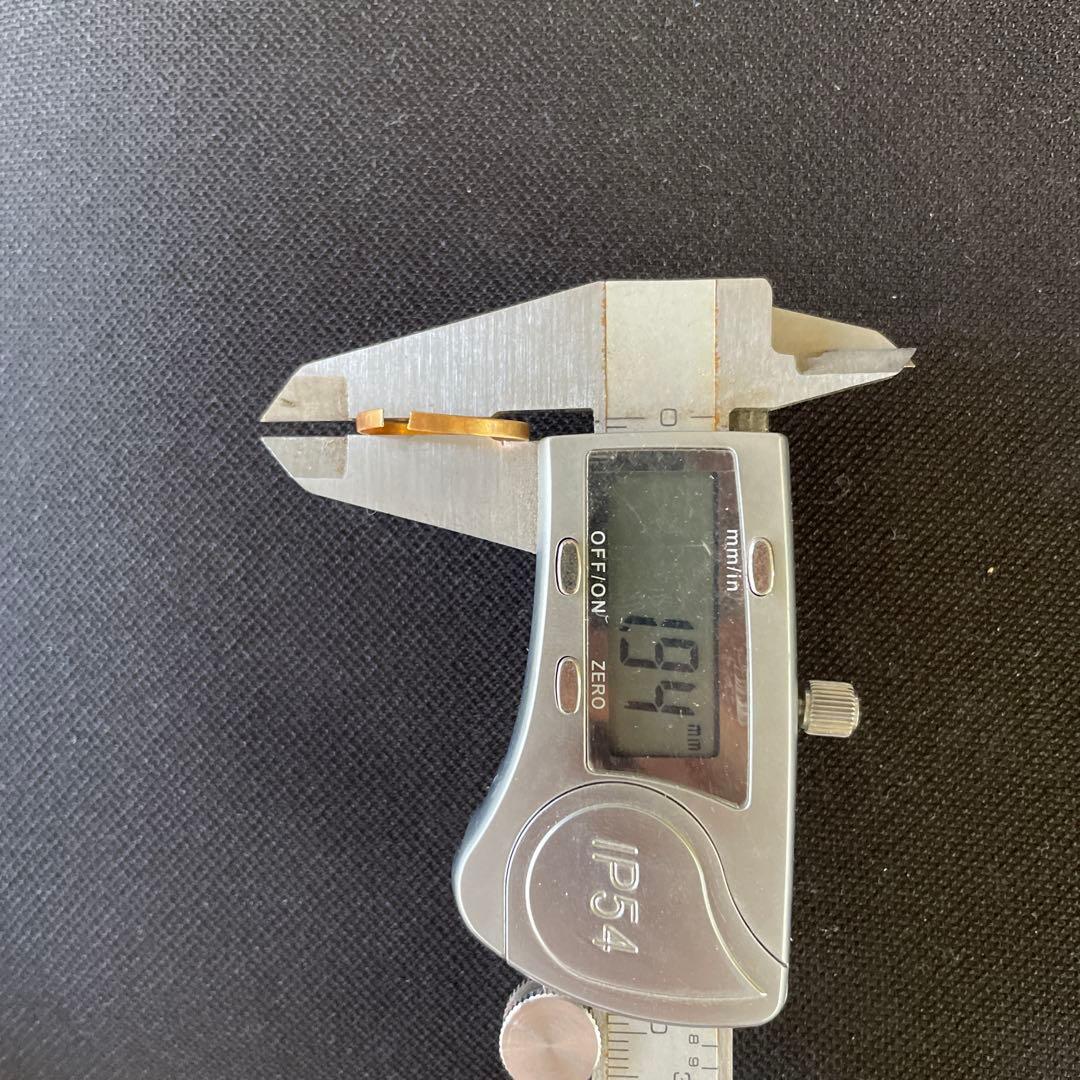 ⭐*︎様 ジャンク 古い18金 シンプルリング ゴールド 15号