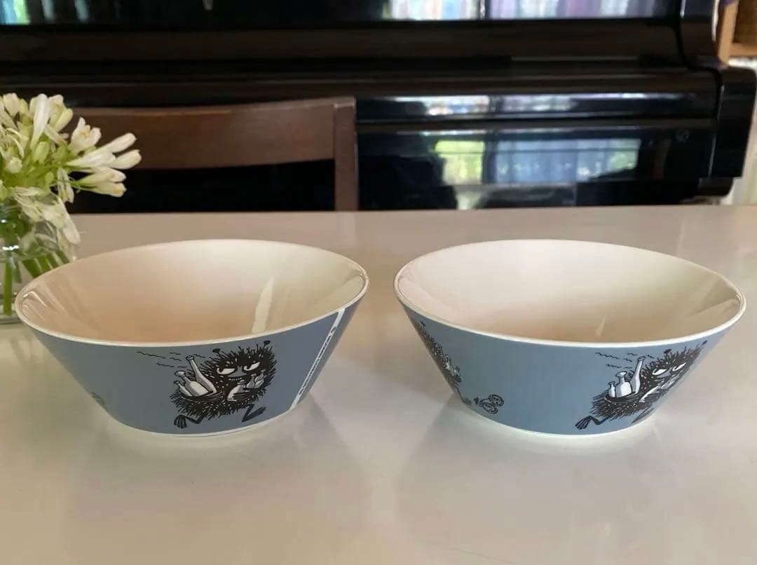 ARABIA ムーミン　スティンキー ボウル（廃盤）2個セット