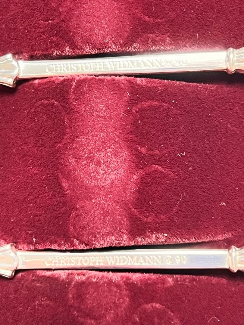 美品 クリストフウィドマン デコラクラシック ティースプーン ペストリーフォーク