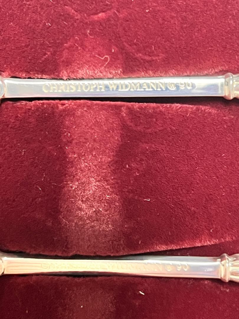 美品 クリストフウィドマン デコラクラシック ティースプーン ペストリーフォーク