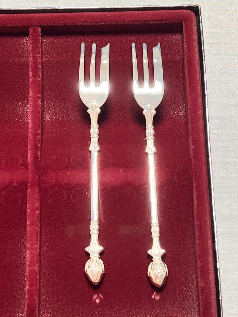 美品 クリストフウィドマン デコラクラシック ティースプーン ペストリーフォーク