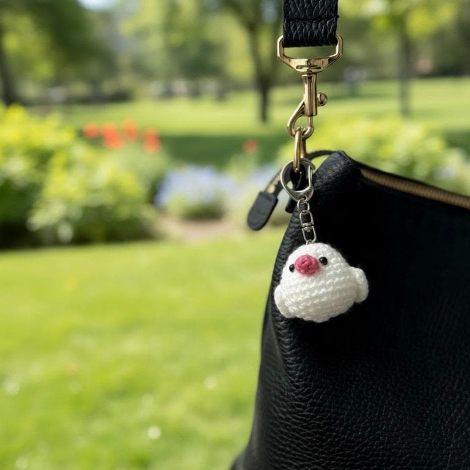 【コメント閲覧用】文鳥 白