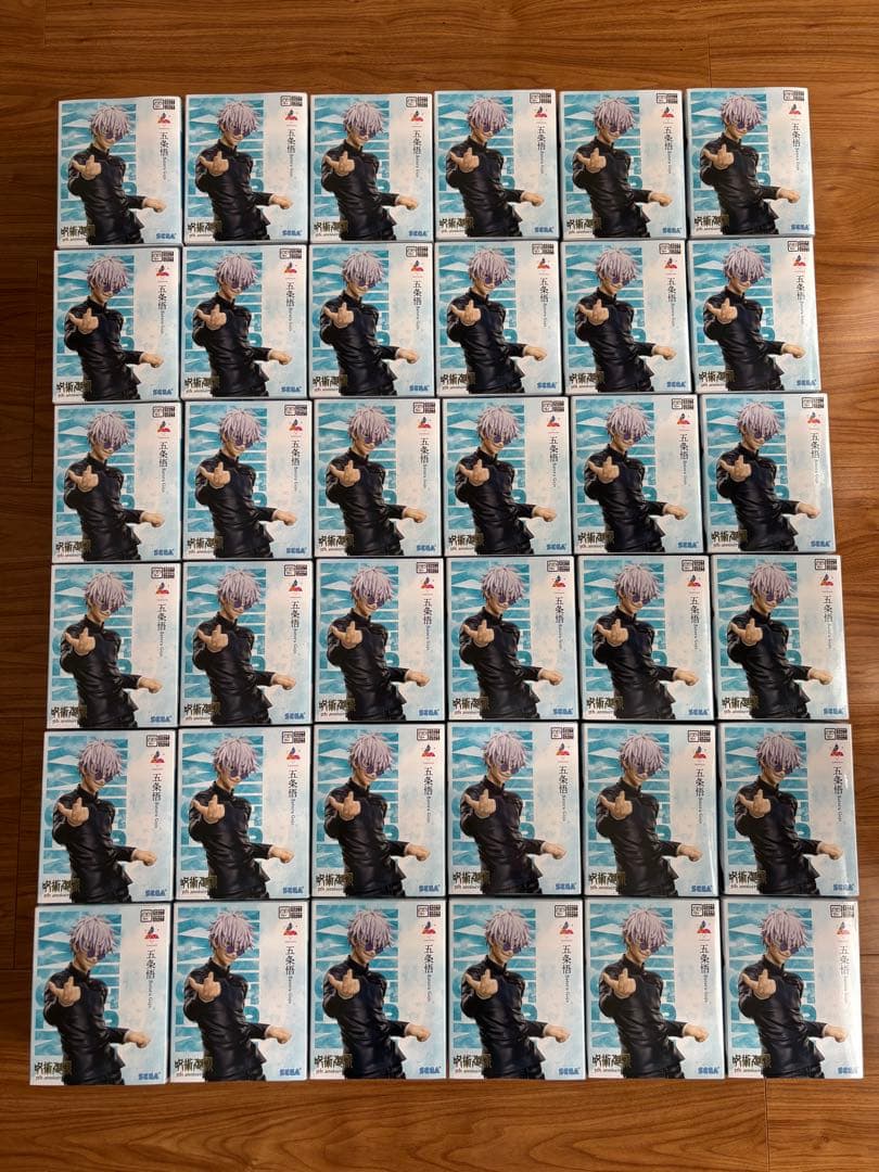 ROUND1限定　呪術廻戦　Luminasta　五条悟　フィギュア36体セット