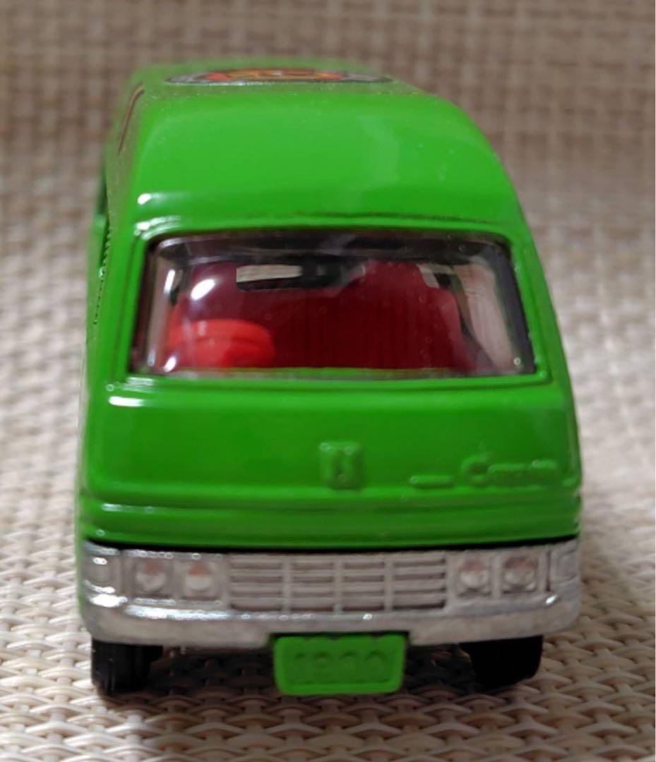 トミカ黒箱3-3 日産キャラバン 阪神タイガース優勝号 日本製 当時物