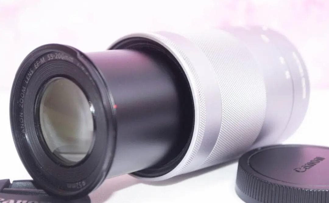 【美品級】ミラーレス用 CANON キヤノン EF-M 55-200mm