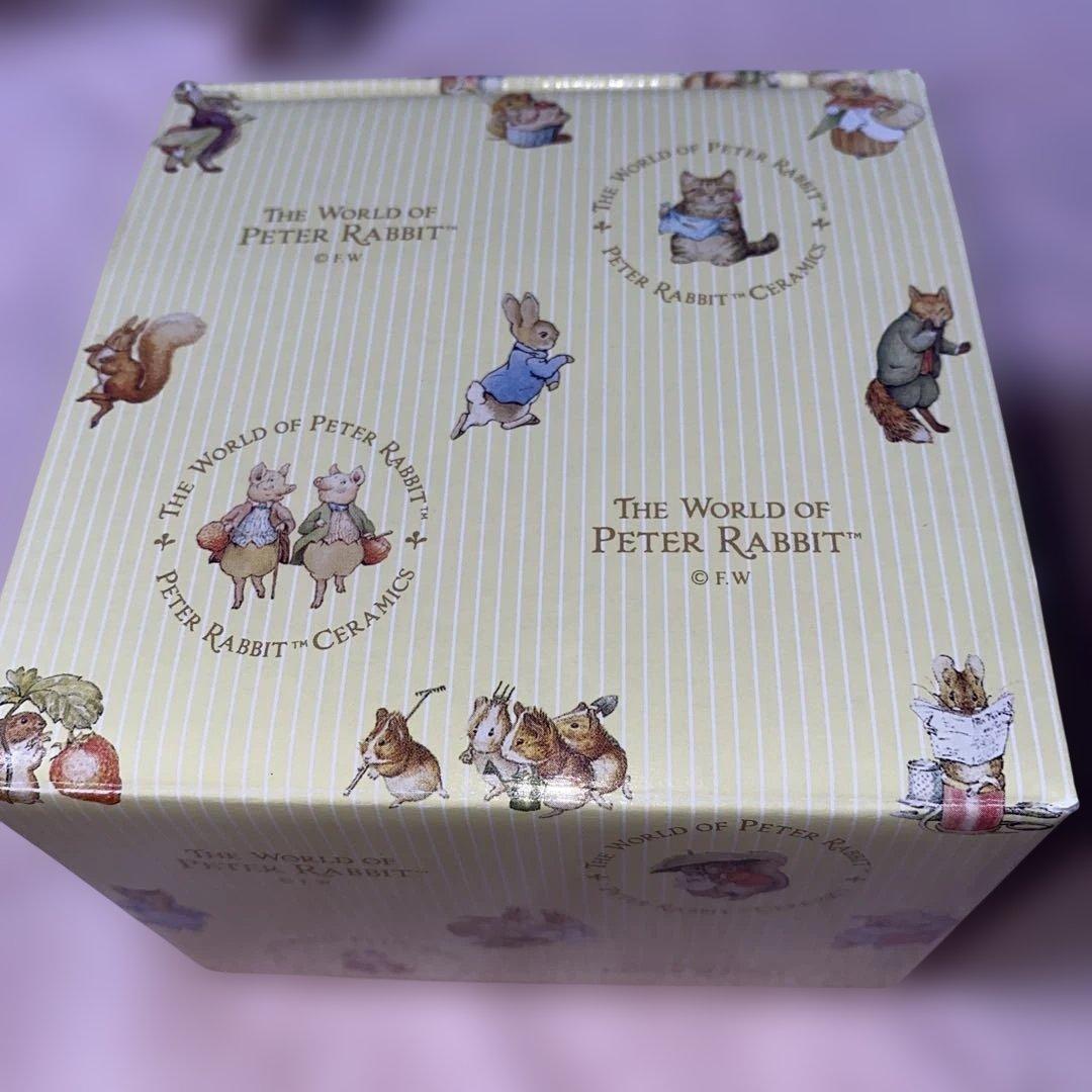 【新品•未使用】ピーターラビット スープカップ 水色