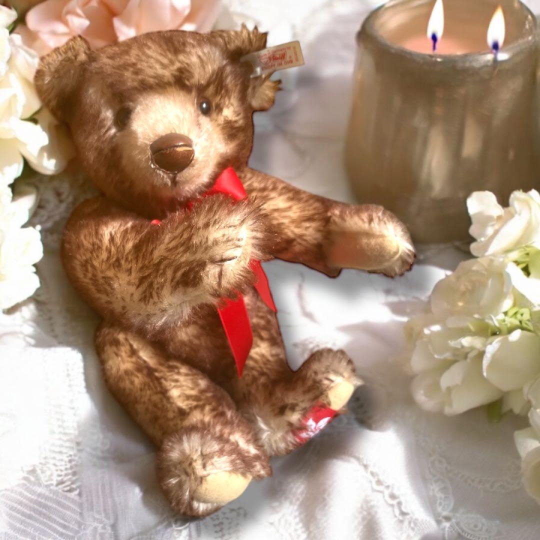 ゲール シュタイフハーモニーテディベア グロウラー内蔵 箱 証明書付き