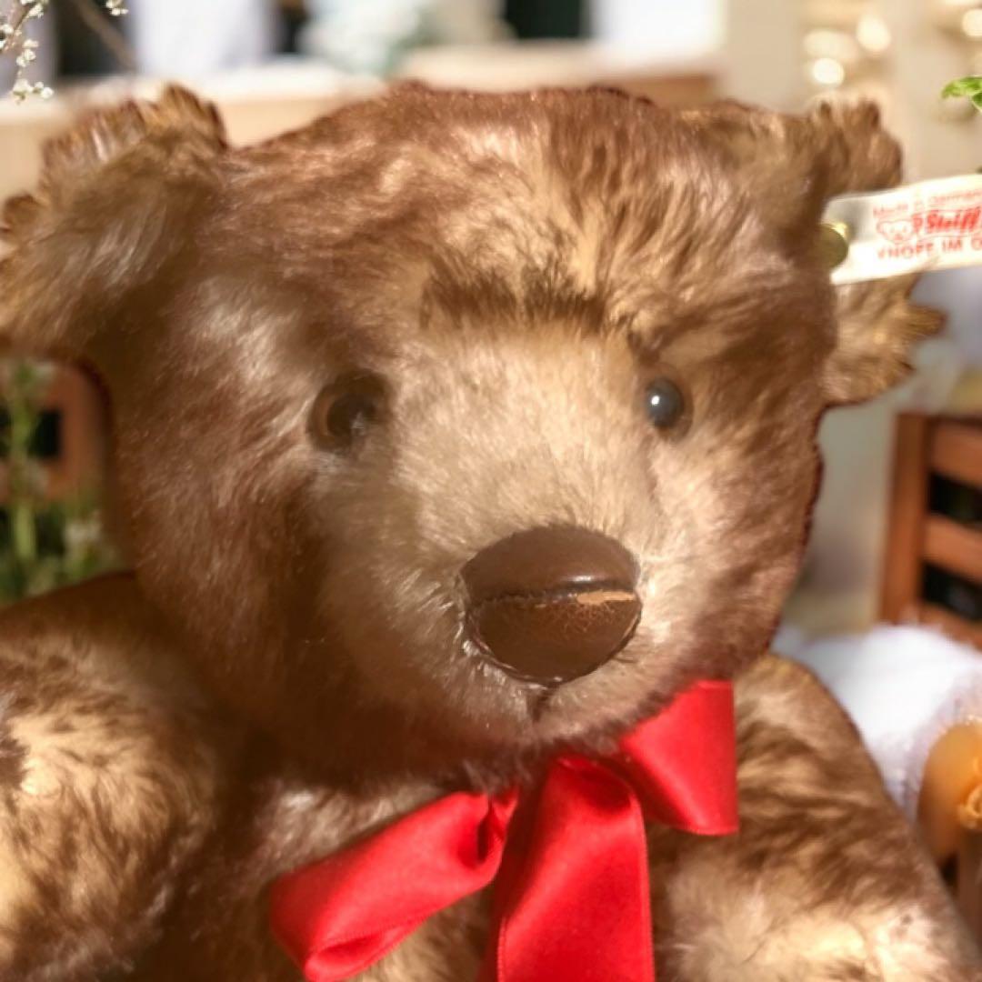 ゲール シュタイフハーモニーテディベア グロウラー内蔵 箱 証明書付き