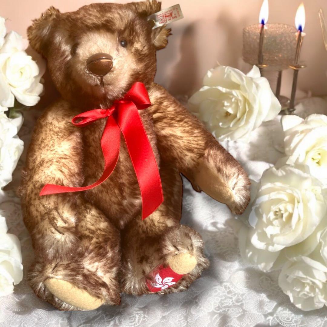 ゲール シュタイフハーモニーテディベア グロウラー内蔵 箱 証明書付き