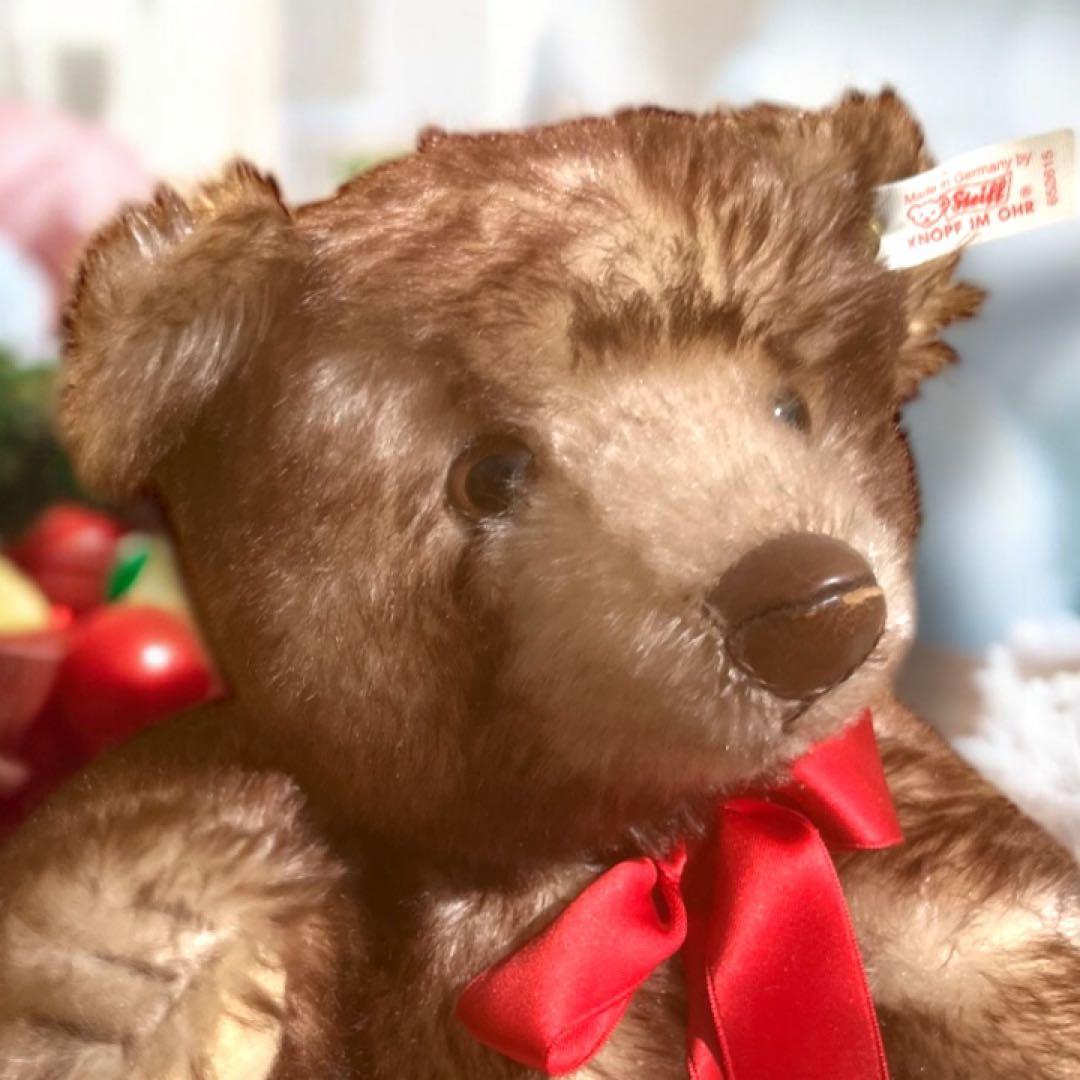 ゲール シュタイフハーモニーテディベア グロウラー内蔵 箱 証明書付き