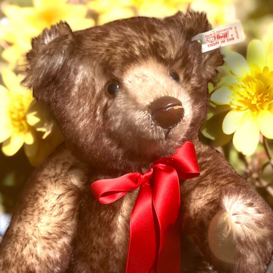 ゲール シュタイフハーモニーテディベア グロウラー内蔵 箱 証明書付き