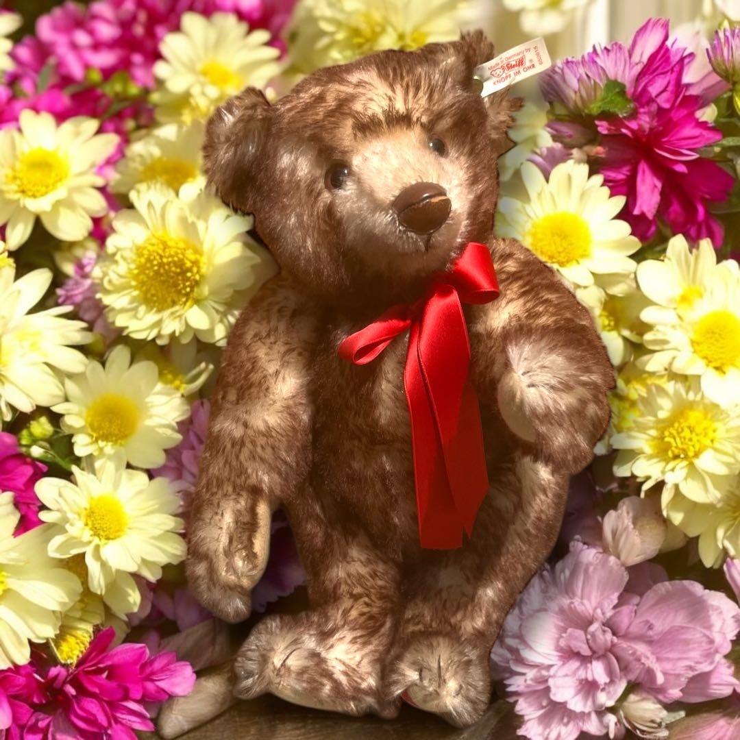 ゲール シュタイフハーモニーテディベア グロウラー内蔵 箱 証明書付き