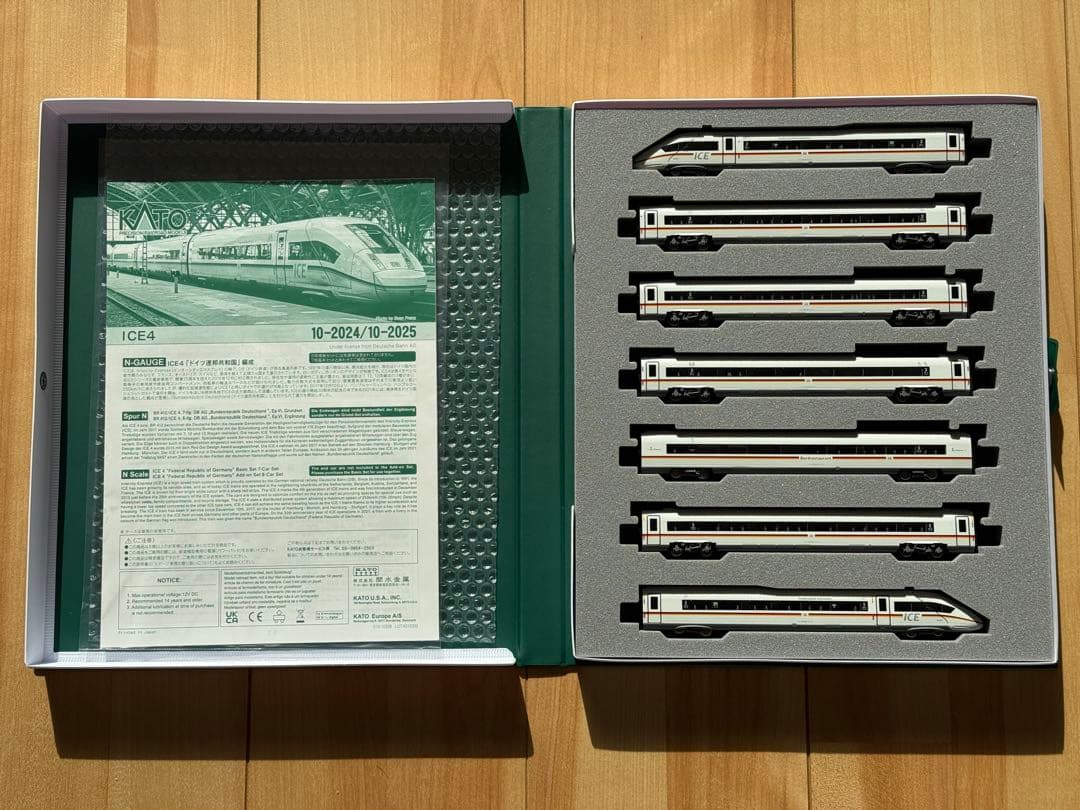KATO Nゲージ ICE4 ドイツ連邦共和国編成　７両基本セット