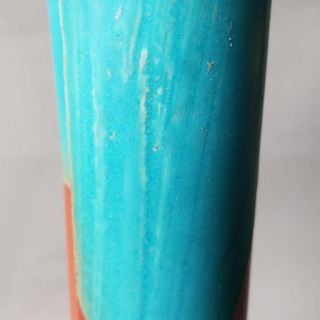 信楽焼 花瓶 花入れ 合わせ掛分け 高さ４１cm