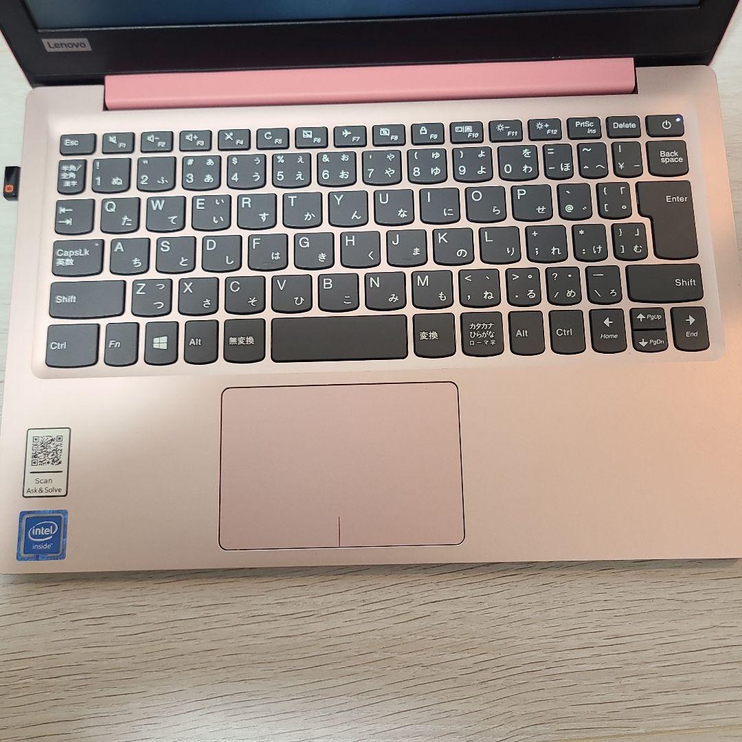 Lenovo ideapad 120S ピンク【128GB・無線マウス付き】